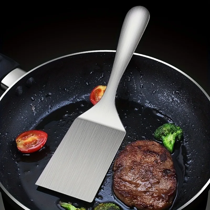 Okonomiyaki Spatula - 1pc,Grill Turner Spatula, Stainless Steel Small