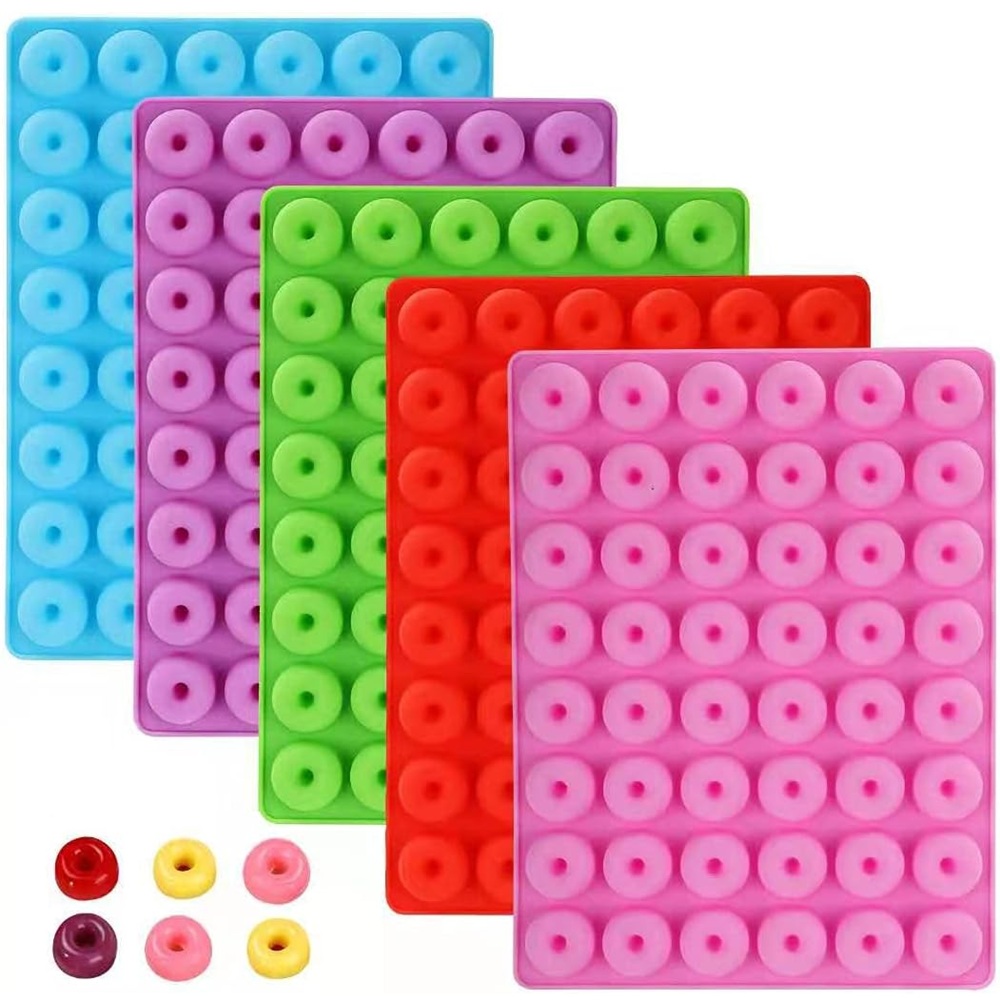 Donut Mold Silicone - 5 Pieces Of Mini Donuts Silicone
