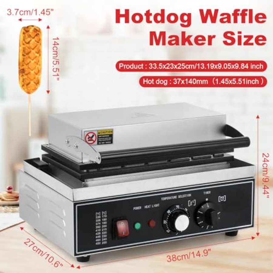 Commercial Corn Dog Maker 1550 - Corn Dog Stick ulasan dan harga