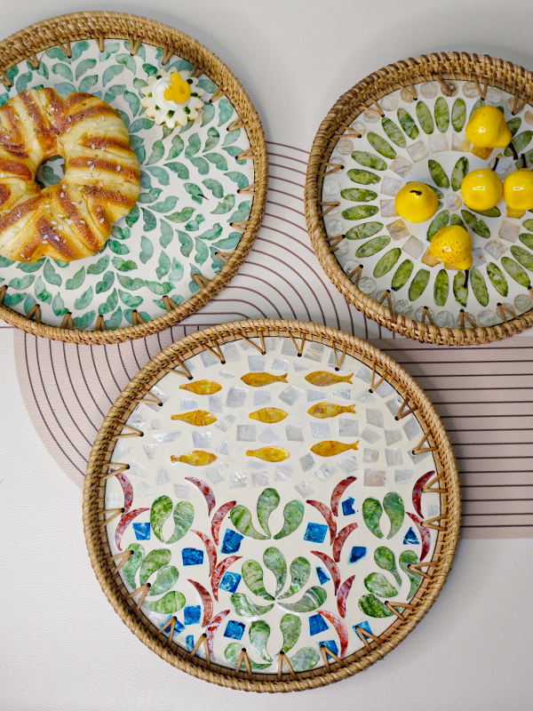 Handwoven ell Fruit Tray Break - Dim Sum Basket ulasan dan harga