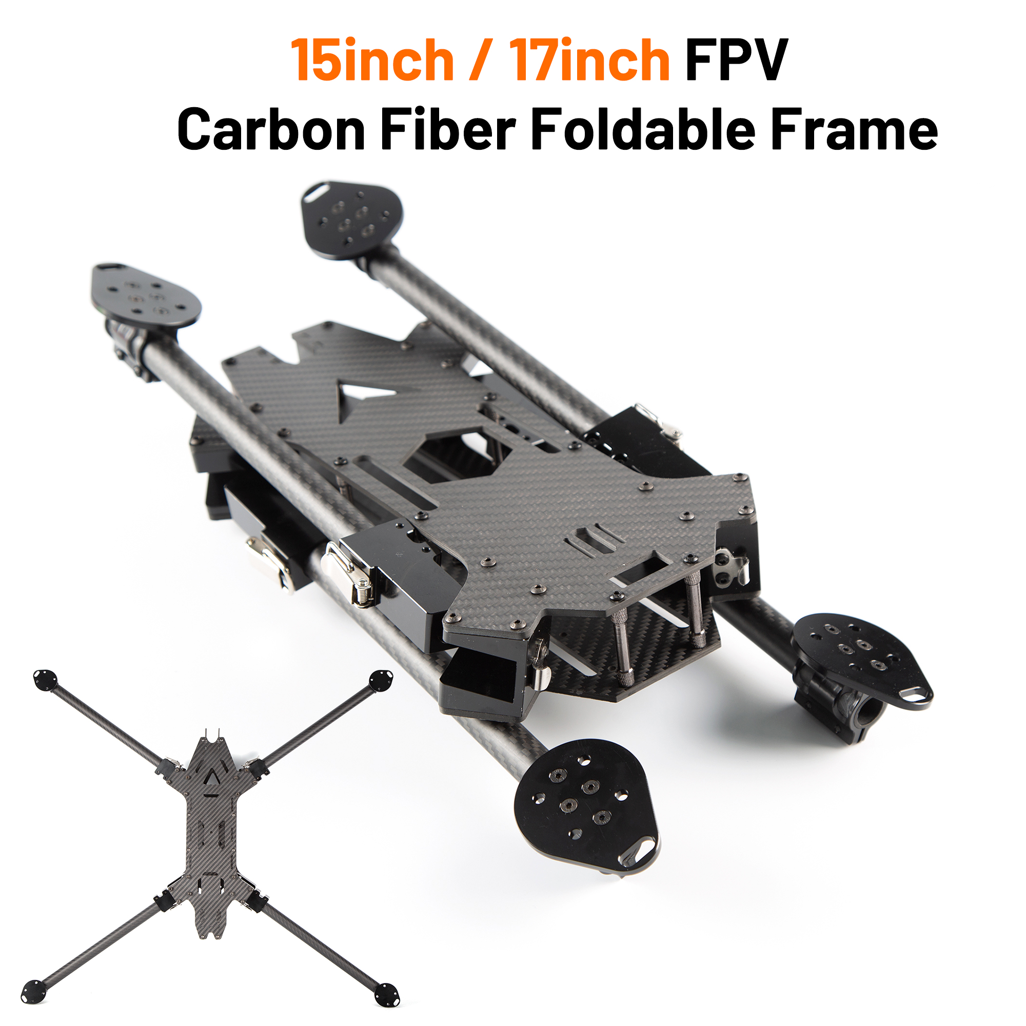 15inch /17inch FPV Carbon Fibe - Crepe Pan Carbon ulasan dan harga
