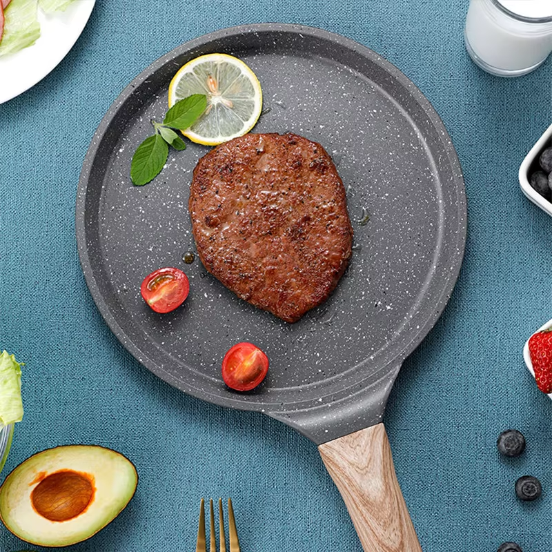 Maifan Stone Frying Pan Steak  - Danish Pancake Pan ulasan dan harga