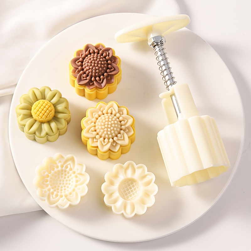 Sunflower Flowers Moon Cake Mo - Bunny Cake Mold ulasan dan harga