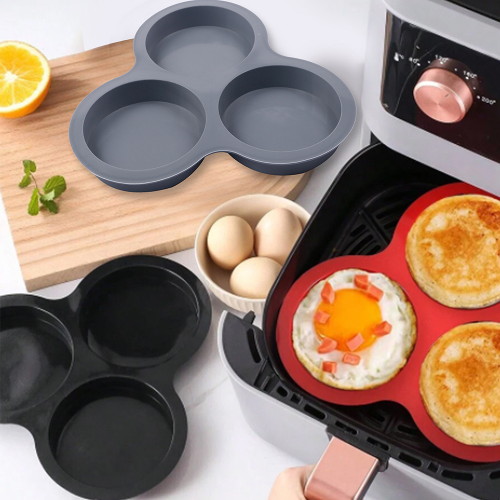 Silicone Egg Mold Air Fryer Eg - Egg Waffle Pan ulasan dan harga