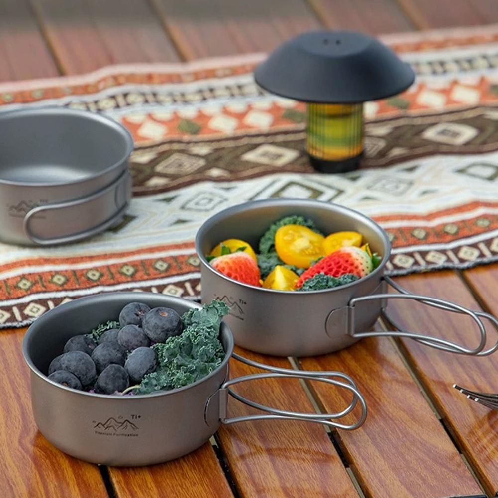 Compact Titanium Alloy Camping - Dim Sum Basket ulasan dan harga