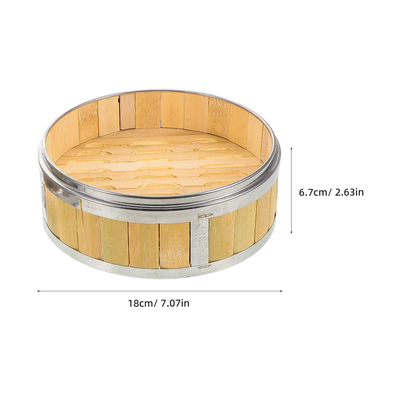 18Cm Bamboo Wood Steamer Baske - Bao Steamer Bamboo ulasan dan harga