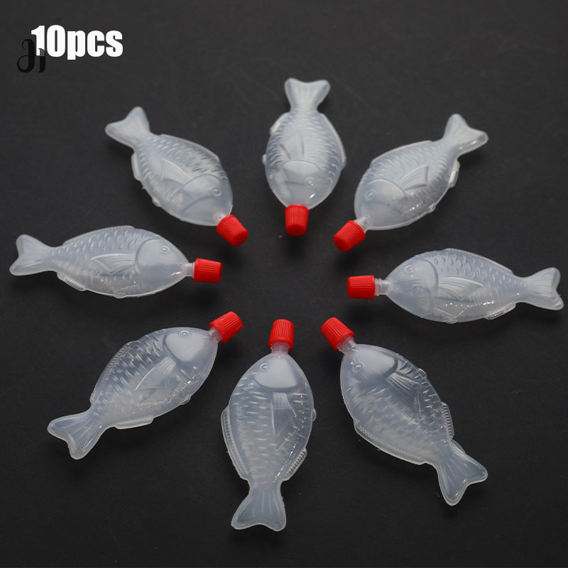 10Pcs Fish-Shaped 8.5ml Soy Sa - Spring Roll Wrapper ulasan dan harga