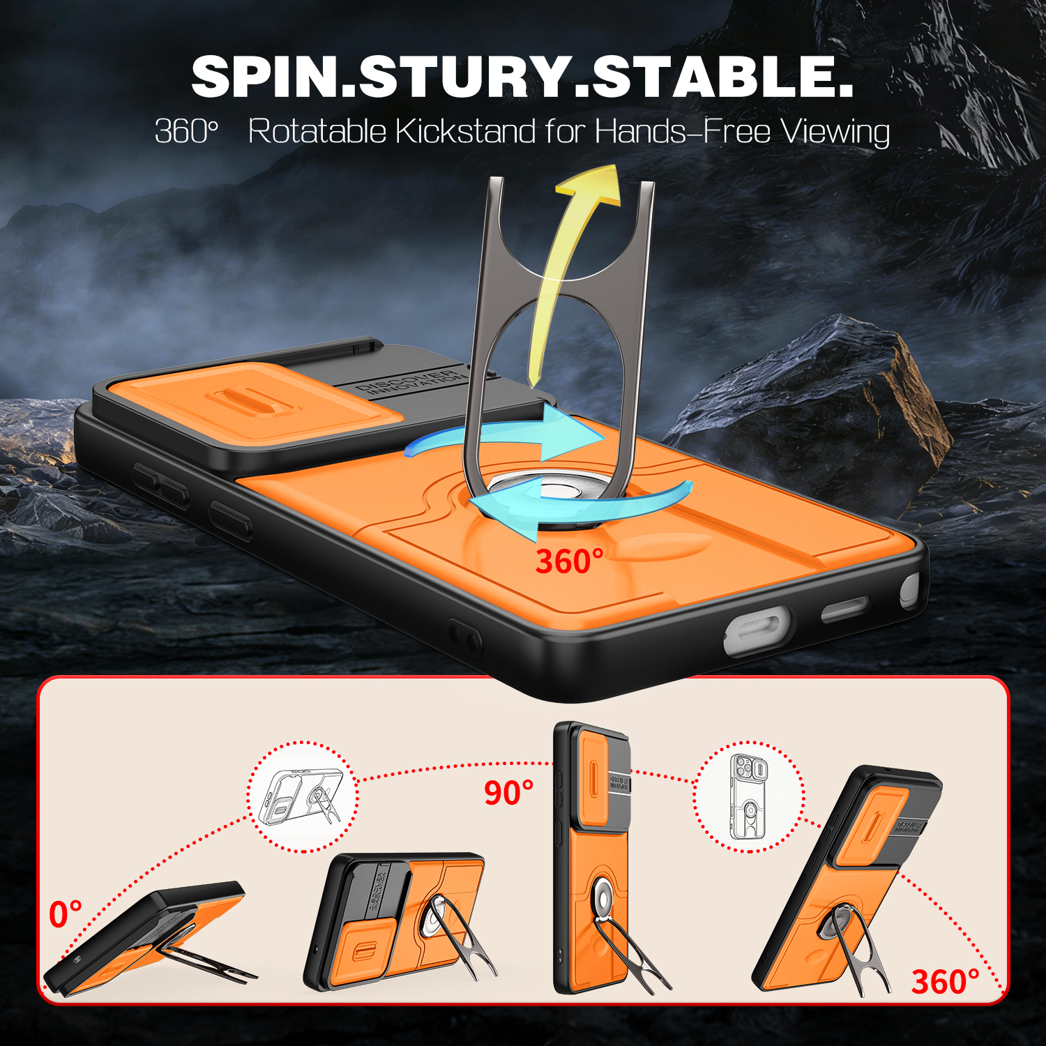 Ring Holder Phone Case for Sam - Taco Stand Holder ulasan dan harga