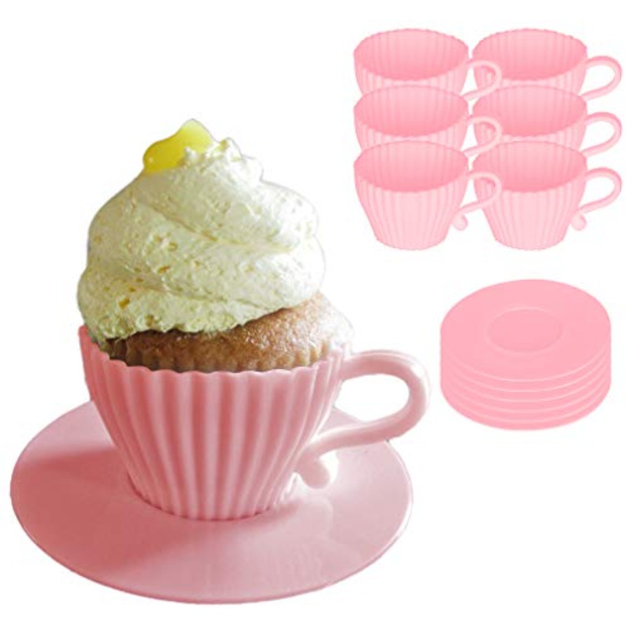 Silicone Teacup Set 12 Pc - Cu - Donut Mold Silicone ulasan dan harga