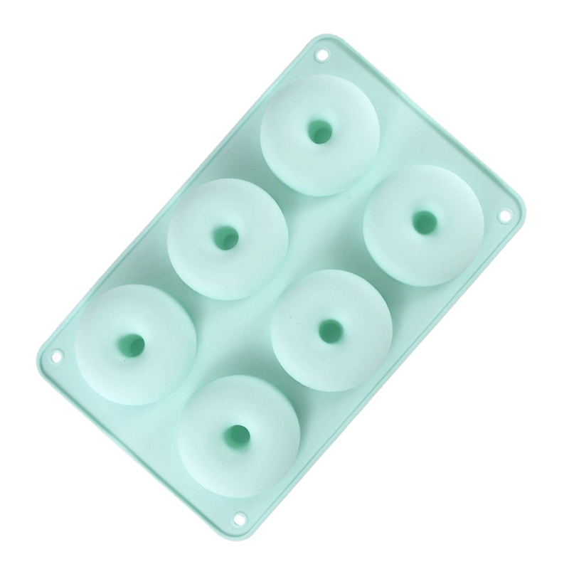 6 Donut Cake Silicone Molds Ki - Donut Mold Silicone ulasan dan harga
