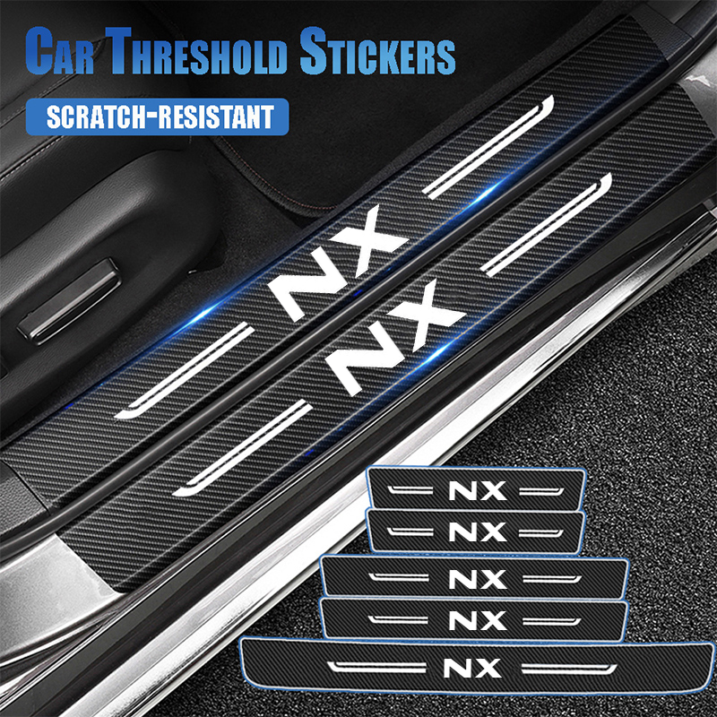 Carbon Fiber Car Door Sill Scu - Crepe Pan Carbon ulasan dan harga