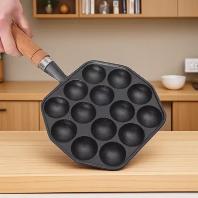 Induction Iron Home Cast Gift  - Mini Pancake Griddle ulasan dan harga