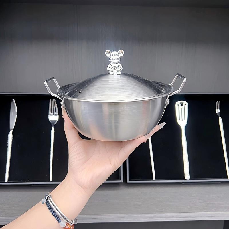 201 Stainless Steel Salad Bowl - Dim Sum Basket ulasan dan harga