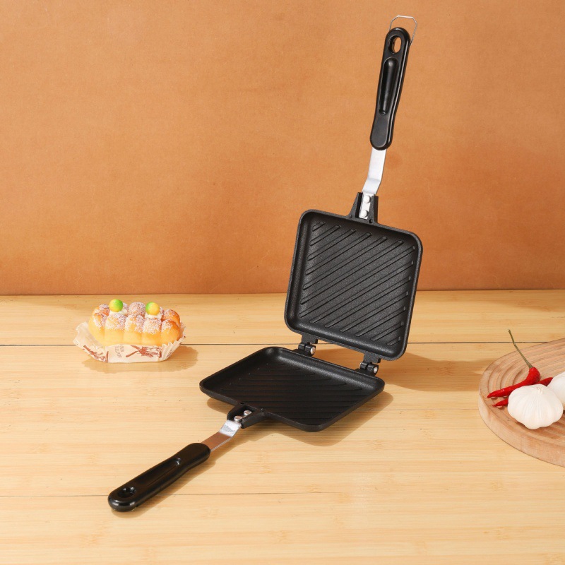Sandwich Bread Bakeware Double - Egg Waffle Pan ulasan dan harga