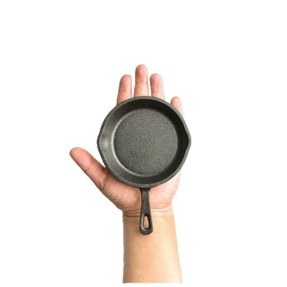 Cast Iron Uncoated Frying Pan  - Cast Iron Corn ulasan dan harga