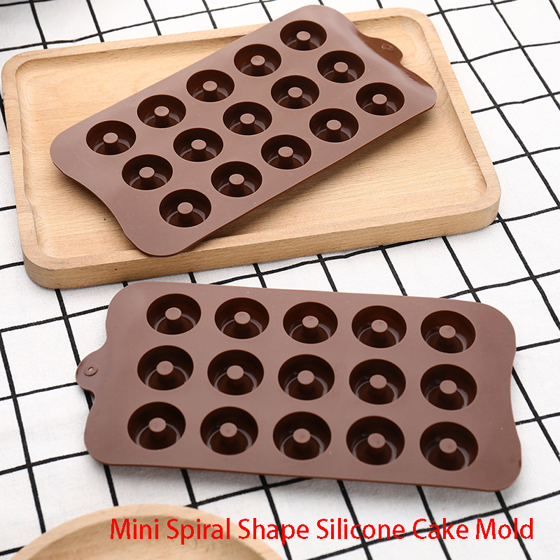 3D Mini Donut Baking Pan 15-ho - Donut Mold Silicone ulasan dan harga