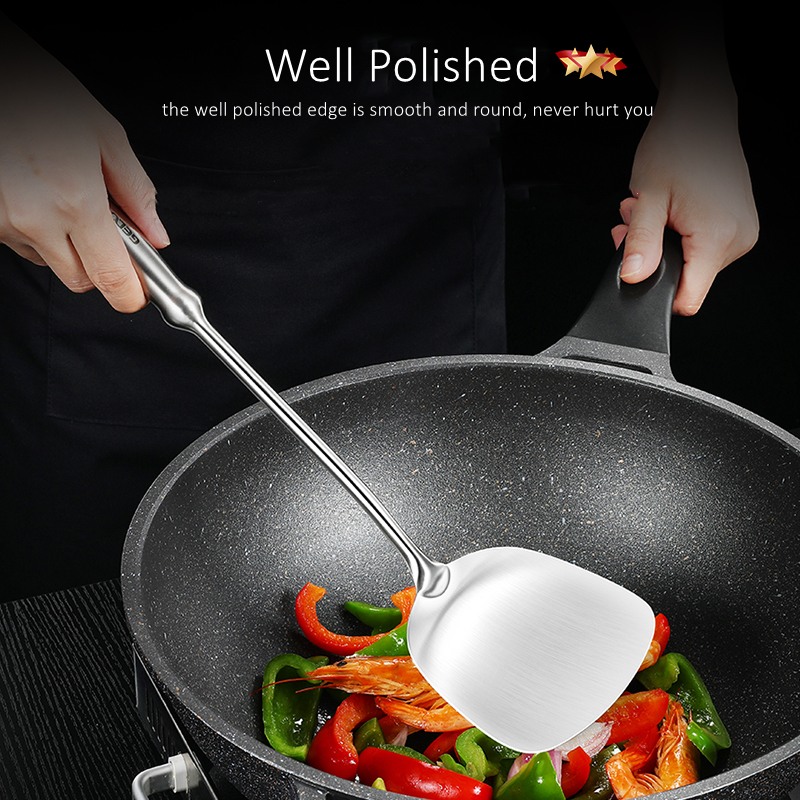 LFGB Certificated 304 Stainles - Okonomiyaki Spatula ulasan dan harga